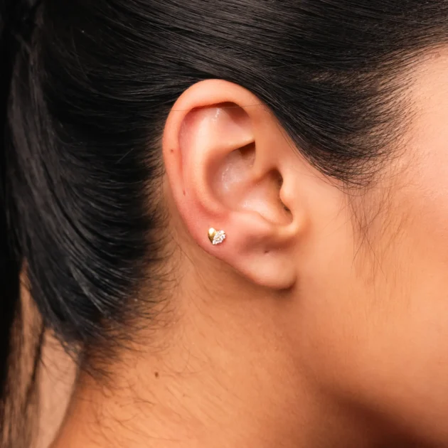 Pure Heart Shaped Second Stud - Image 5
